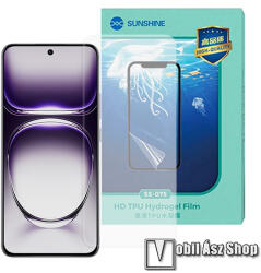 SUNSHINE Hydrogel TPU képernyővédő fólia - Ultra Clear, ÖNREGENERÁLÓ! - 1db, TOKBARÁT - Oppo Reno12 5G (CPH2625) (SUNS285660)