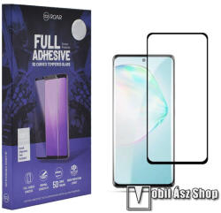Roar SAMSUNG Galaxy S10 Lite (SM-G770F), ROAR üvegfólia, 0, 33mm, 9H, Full glue, Full cover, Fekete
