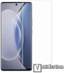 SUNSHINE Flexible Nano Glass rugalmas edzett üveg képernyővédő - 1db, Ultra Clear, 7H, A képernyő sík részét védi - Vivo X90 Pro (V2242A/V2219) (SUNS285791)