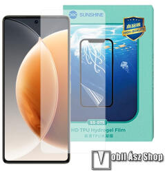 SUNSHINE Hydrogel TPU képernyővédő fólia - Ultra Clear, ÖNREGENERÁLÓ! - 1db, a teljes képernyőt védi - Tecno Camon 30 (CL6) (SUNS285805)