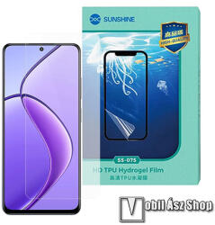 SUNSHINE Hydrogel TPU képernyővédő fólia - Ultra Clear, ÖNREGENERÁLÓ! - 1db, a teljes képernyőt védi - Realme 12 5G / 12x (SUNS285779)