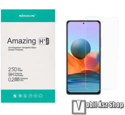 Nillkin Xiaomi Redmi Note 10, Redmi Note 10S, NILLKIN Amazing H+PRO üvegfólia, 0, 2mm, 9H, Sík részre