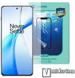 SUNSHINE Hydrogel TPU képernyővédő fólia - Ultra Clear, ÖNREGENERÁLÓ! - 1db, a teljes képernyőt védi - OnePlus Nord CE4 (SUNS285896)