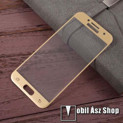  SAMSUNG Galaxy A3 (2017), Üvegfólia, 9H, ARANY