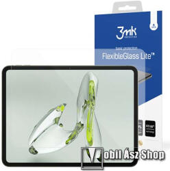 3mk Protection FLEXIBLE GLASS LITE előlap védő rugalmas edzett üveg - 1db, ultravékony, 0.16mm, 6H, 2.5D, A kijelző sík részét védi - OnePlus Pad Go / Oppo Pad Neo