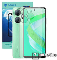 SUNSHINE Hydrogel TPU hátlapvédő fólia - 1db, Ultra Clear - Infinix Smart 8 (X6525) (SUNS286019)