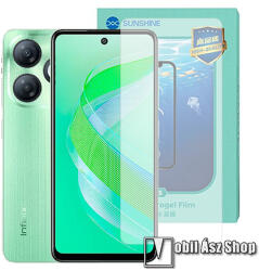 SUNSHINE Hydrogel TPU képernyővédő fólia - Ultra Clear, ÖNREGENERÁLÓ! - 1db, a teljes képernyőt védi - Infinix Smart 8 (X6525) (SUNS286016)