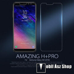 Nillkin SAMSUNG Galaxy A8 Plus (2018), NILLKIN Amazing H üvegfólia, 0, 33mm, 9H, Sík részre