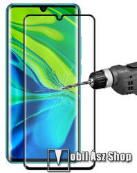 ENKAY Xiaomi Mi Note 10, Mi Note 10 Pro, Mi Note 10 Lite, Mi CC9 Pro, ENKAY üvegfólia, Full cover, Full glue, 0, 26mm, 9H, Fekete