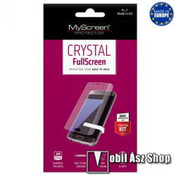 MyScreen képernyővédő fólia - Crystal Clear - 1db, törlőkendővel - A TELJES KIJELZŐT VÉDI! - HUAWEI Y7 (2019) / HUAWEI Y7 Prime (2019) / HUAWEI Y7 Pro (2019) / HUAWEI Enjoy 9
