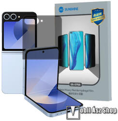 SUNSHINE Hydrogel TPU képernyővédő fólia - Anti-Peep, Betekintés elleni védelemmel! , külső kijelzőre - 1db - SAMSUNG Galaxy Z Flip6 (SM-F741) (SUNS285629)