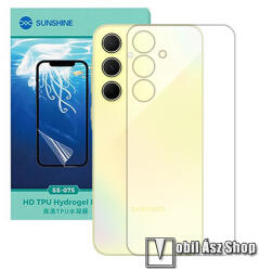 SUNSHINE Hydrogel TPU hátlapvédő fólia - 1db, Ultra Clear - SAMSUNG Galaxy A35 5G (SM-A356) (SUNS285918)