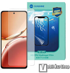 SUNSHINE Hydrogel TPU képernyővédő fólia - Ultra Clear, ÖNREGENERÁLÓ! - 1db, TOKBARÁT - Oppo Reno12 FS 5G / Reno12 F 5G (SUNS285654)