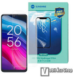 SUNSHINE Hydrogel TPU képernyővédő fólia - Ultra Clear, ÖNREGENERÁLÓ! - 1db, TOKBARÁT - TCL 505 (SUNS285712)