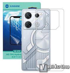 SUNSHINE Hydrogel TPU hátlapvédő fólia - 1db, Ultra Clear - Infinix GT 10 Pro (X6739) (SUNS286043)