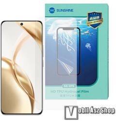SUNSHINE Hydrogel TPU képernyővédő fólia - Ultra Clear, ÖNREGENERÁLÓ! - 1db, a teljes képernyőt védi - HUAWEI Honor 200 (ELI-AN00) (SUNS285701)
