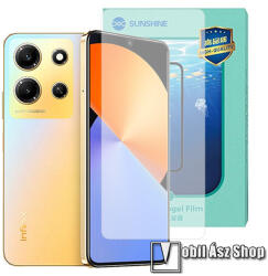 SUNSHINE Hydrogel TPU képernyővédő fólia - Ultra Clear, ÖNREGENERÁLÓ! - 1db, TOKBARÁT - Infinix Note 30i (X6716) (SUNS286054)