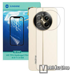 SUNSHINE Hydrogel TPU hátlapvédő fólia - 1db, Ultra Clear - Realme 12 4G / 12 Plus 5G (SUNS285770)