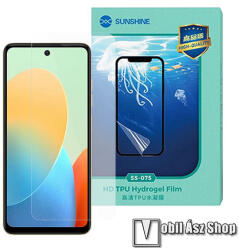 SUNSHINE Hydrogel TPU képernyővédő fólia - Ultra Clear, ÖNREGENERÁLÓ! - 1db, TOKBARÁT - Tecno Pop 8 (BG6h/BG6i) / Spark Go 2024 (BG6) (SUNS285748)