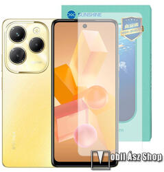 SUNSHINE Hydrogel TPU képernyővédő fólia - Ultra Clear, ÖNREGENERÁLÓ! - 1db, a teljes képernyőt védi - Infinix Hot 40 Pro (X6837) (SUNS285990)
