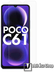 SUNSHINE Flexible Nano Glass rugalmas edzett üveg képernyővédő - 1db, Ultra Clear, 7H, A képernyő sík részét védi - Xiaomi Redmi A3 / Poco C61 (SUNS285873)
