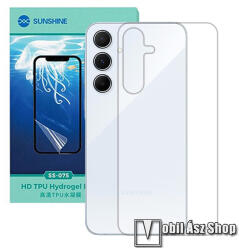 SUNSHINE Hydrogel TPU hátlapvédő fólia - 1db, Ultra Clear - SAMSUNG Galaxy A55 5G (SM-A556) (SUNS285924)