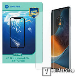 SUNSHINE Hydrogel TPU képernyővédő fólia - Ultra Clear, ÖNREGENERÁLÓ! - 1db, a teljes képernyőt védi - MOTOROLA Edge 50 Fusion 5G (SUNS285731)