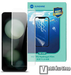 SUNSHINE Hydrogel TPU képernyővédő fólia - Ultra Clear, ÖNREGENERÁLÓ! , belső kijelzőre - 1db - SAMSUNG Galaxy Z Flip6 (SM-F741) (SUNS285628)