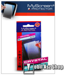 MyScreen Képernyő védő fólia törlőkendővel (2 féle típus) CRYSTAL/ANTIREFLEX - Apple IPhone 4