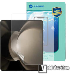 SUNSHINE Hydrogel TPU képernyővédő fólia - Ultra Clear, ÖNREGENERÁLÓ! - 1db, belső kijelzőre - SAMSUNG Galaxy Z Fold6 (SM-F956) (SUNS285621)