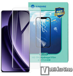 SUNSHINE Hydrogel TPU képernyővédő fólia - Ultra Clear, ÖNREGENERÁLÓ! - 1db, a teljes képernyőt védi - Realme GT 6 5G / GT 6T 5G (SUNS285610)