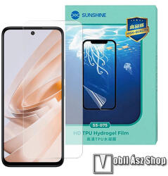 SUNSHINE Hydrogel TPU képernyővédő fólia - Ultra Clear, ÖNREGENERÁLÓ! - 1db, TOKBARÁT - Xiaomi Redmi Note 13R (SUNS285642)