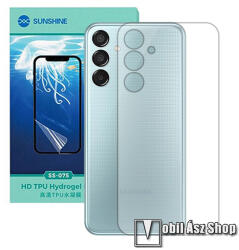 SUNSHINE Hydrogel TPU hátlapvédő fólia - 1db, Ultra Clear - SAMSUNG Galaxy M14 4G (SM-M145F/DS) (SUNS285937)