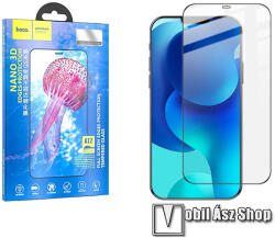 hoco. APPLE iPhone 12 Pro Max, HOCO A12 üvegfólia, 9H, 0, 33mm, Full cover, Fekete (A12_12_PRO_MAX)