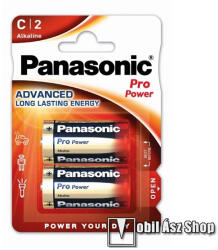 Panasonic PRO POWER tartós elem - 2db / csomag, C/baby, LR14, 1.5V, alkáli - LR14PPG-2BP (LR14PPG-2BP)