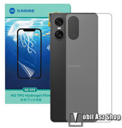SUNSHINE Hydrogel TPU hátlapvédő fólia - 1db, Ultra Clear - SONY Xperia 10 VI (XQ-ES72) (SUNS285746)