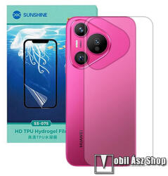 SUNSHINE Hydrogel TPU hátlapvédő fólia - 1db, Ultra Clear - HUAWEI Pura 70 (ADY-LX9/AL00) (SUNS285728)
