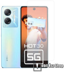 SUNSHINE Flexible Nano Glass rugalmas edzett üveg képernyővédő - 1db, Ultra Clear, 7H, A képernyő sík részét védi - Infinix Hot 30 5G (X6832) (SUNS286044)