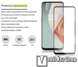 Mocolo OnePlus Nord N10 5G, MOCOLO üvegfólia, Full cover, 0, 33mm, 9H, Fekete