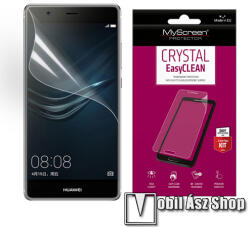 MyScreen Képernyővédő fólia - CRYSTAL - 1db, törlőkendővel, A képernyő sík részét védi! - HUAWEI P9 Plus