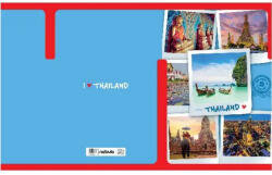 Nebulo Nebulo: Gumis mappa A4-es Thaiföld (GM-THAIFOLD-A4)