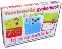  Vonalvezetési gyakorlatok és számok fejlesztő játék (647/01) - jatekshop