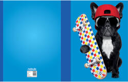 Nebulo Nebulo: Füzetbox A/4-es méret Deszkás bulldog (P-FB-A4-deszkasbulld) - jatekshop