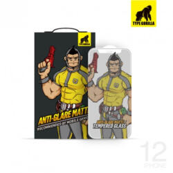 Type Gorilla Apple iPhone 12 Mini TG Anti-Glare 2.5D Full Üvegfólia - Átlátszó (6934663707980)