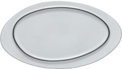 COSTA NOVA Ambar farfurie plată, ovală, albă, lungime: 369 mm