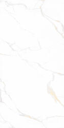 Anka Seramik Gresie portelanata tip marmura Carrara Classic Gold Mat CLA21 60x120 cm alb, finisaj mat (8698853163410)
