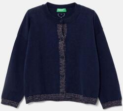 Benetton gyerek kardigán sötétkék, könnyű, 1198H5004 - sötétkék 90