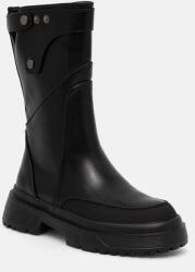 Guess bokacsizma PAMELON fekete, női, lapos talpú, FLTPME LEP10 - fekete Női 37