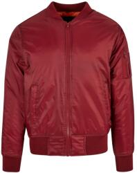 Build Your Brand Meleg férfi bomber dzseki - Borvörös | XXXXXL (BY030-1000325096)