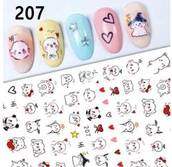  Körömmatrica - 207 Mese